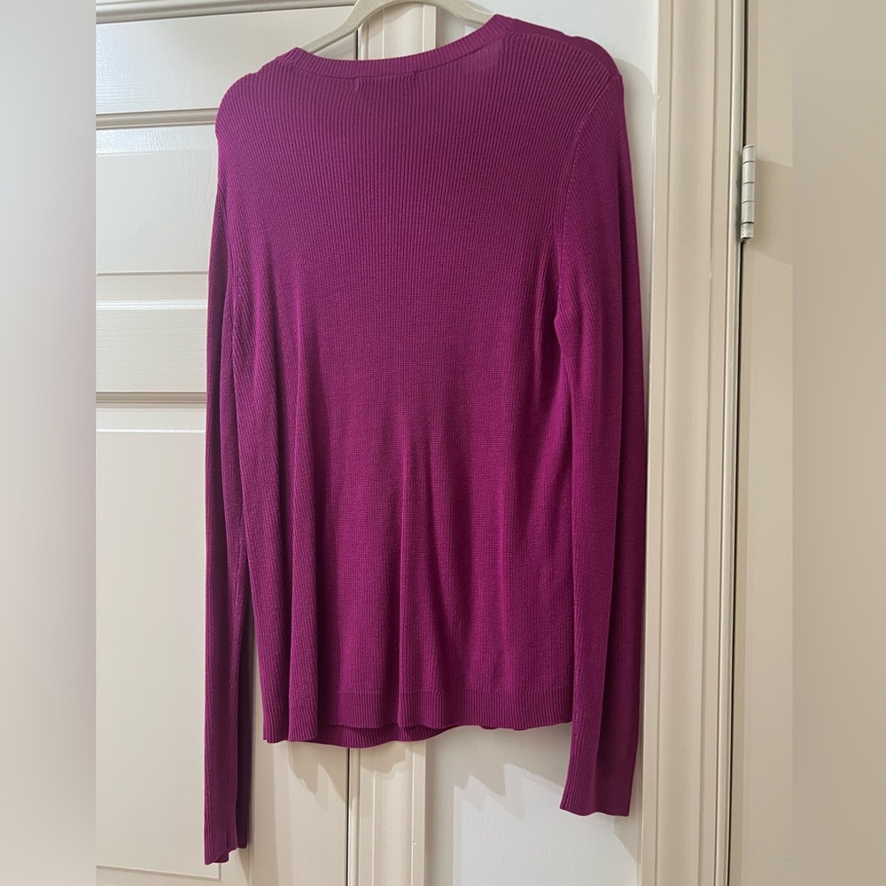Women's Daniel Rainn Dark Pink Sweater - Picture 7 of 8